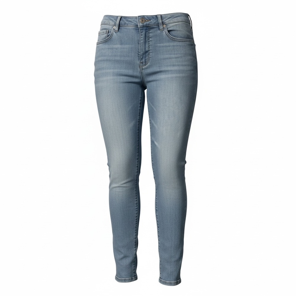 Light Wash Stretch Skinny Jeans | Women’s Size 8 | Mid Rise